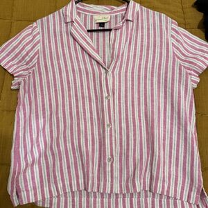 Universal Thread Pink Striped Shirt